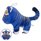 Anime Hunters Plush Cute Purple Tiger Black Hat Magpie With 3 Eyes Monster Hunt Girl Group Stuffed For Fans Gifts