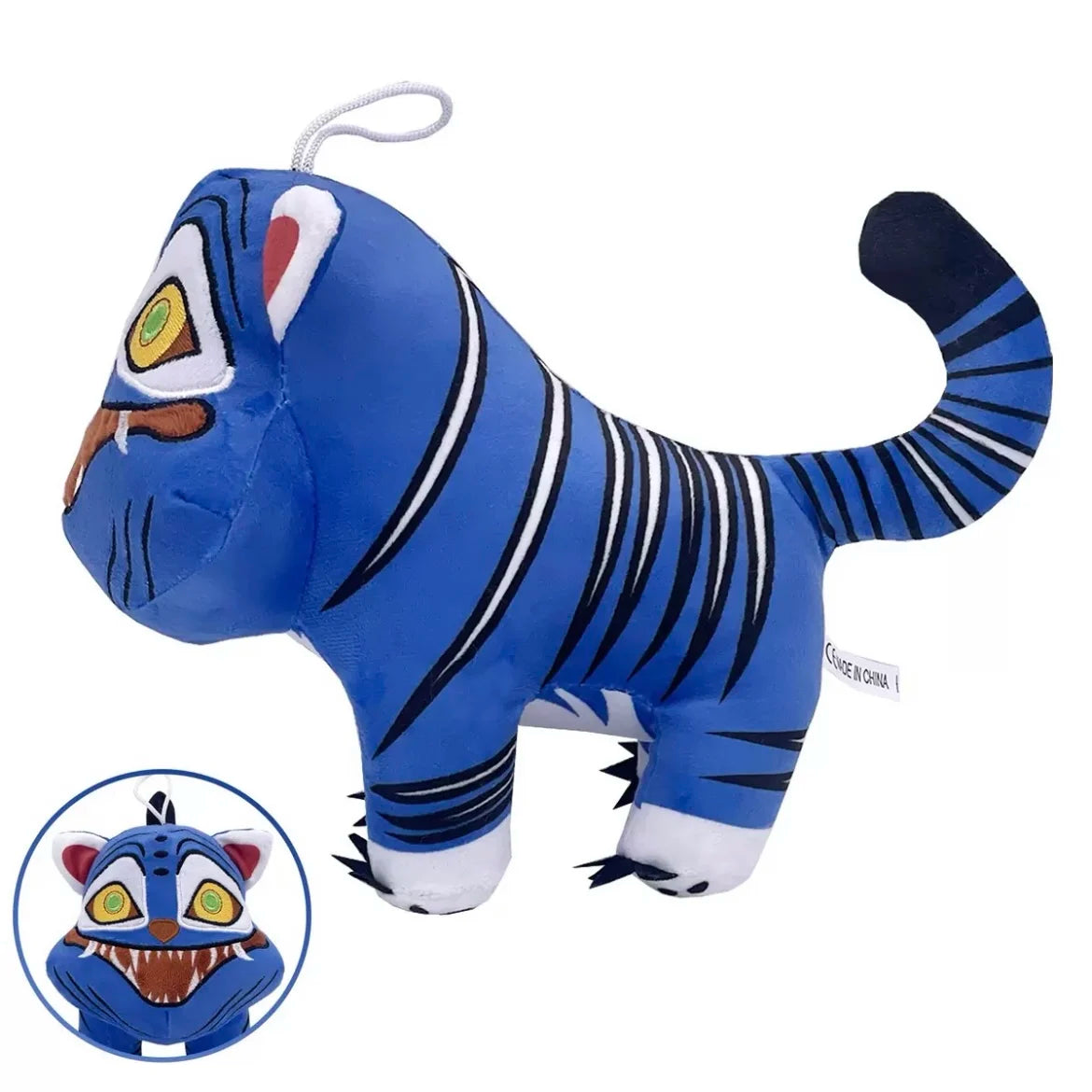 Anime Hunters Plush Cute Purple Tiger Black Hat Magpie With 3 Eyes Monster Hunt Girl Group Stuffed For Fans Gifts
