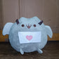 Simulated Cat Doll Plush Toy Anime Cat Soft Home Decoration Tabletop Bedroom Decoration Kids Toy Series Accessories Gifts/