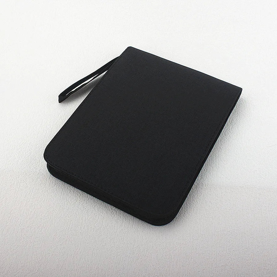 48 /24/10 Slots Fountain Pen Case, Canvas Pen Holder Display Pouch Bag Storage Large Capacity Waterproof