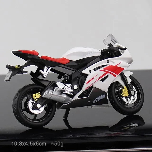 1:18 Ninja Diecast Motorcycle Model Workable Shock-Absorber Toy For Children Gifts Toy Decoration