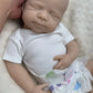 Open Mouth & Washable18Inch Pascale Whole Body Solid Silicone Bebe Reborn  Doll 3D Paint & Unpaint Skin Lifelike Newborn Dol
