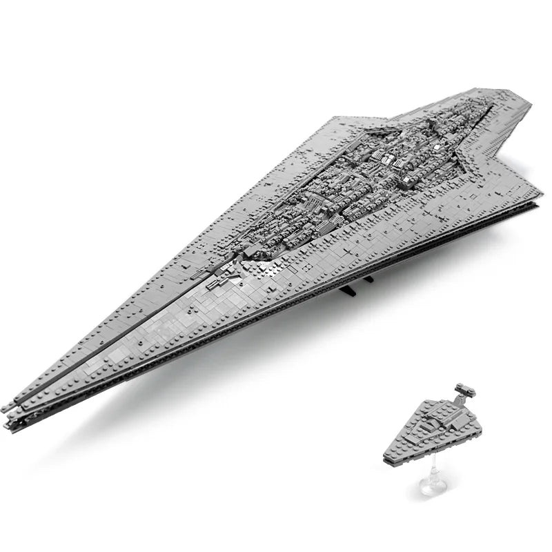 New 13134 Star Plan Toys The MOC-15881 Executor Class Star Dreadnought Building Block Building Brick Set Kids Christmas Gift