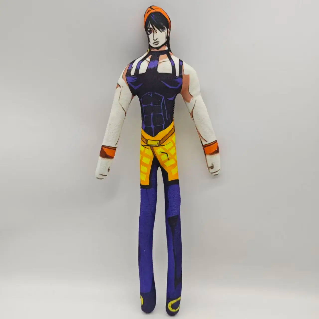 28cmJoJo Jotaro Kujo Joseph Joestar Gyro Zeppeli Johnny Joestar Stuffed Doll Abstract Wire Skeleton Cosplay Fans Collection Gift