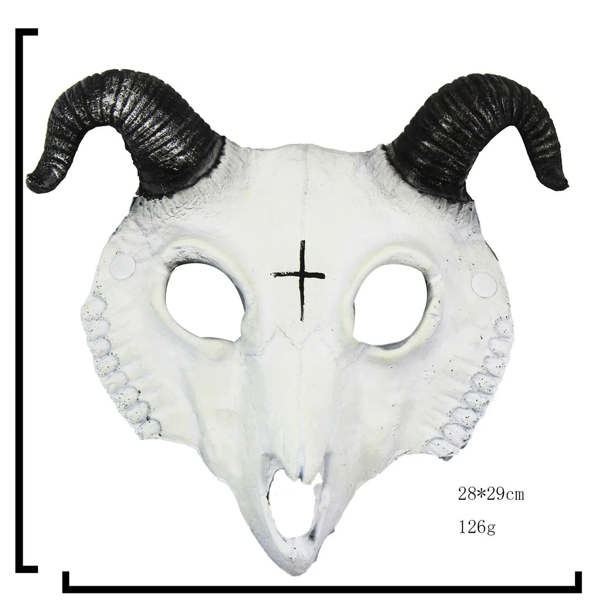 Goat Mask Halloween Role Play Party PU Material Animal Mask Personalized Halloween Festival Masquerade Costume Performance Props
