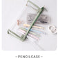 Transparent Pencil Case Large Capacity Simple Pen Bag Kawaii Cosmetic Bag School Study Stationery Office Supplies