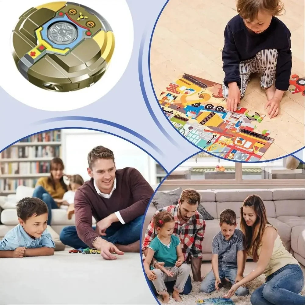 New 360 Rotating Ball Deformation Robot Fingertip Gyro Decompression Toy, Anti-compression Adult Sensory Toys, Children's Gifts