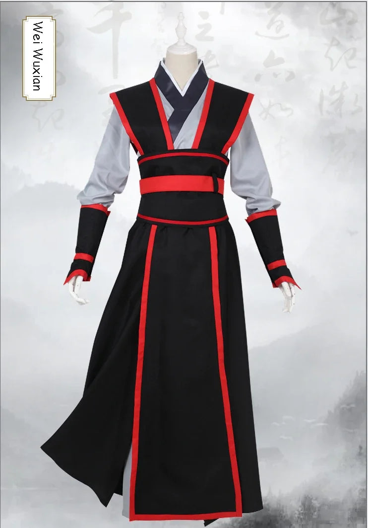 Wei Wuxian Cosplay Mo XuanYu Lan Wangji Costume Anime Grandmaster Of Demonic Cultivation Cosplay Mo Dao Zu Shi Costume Men