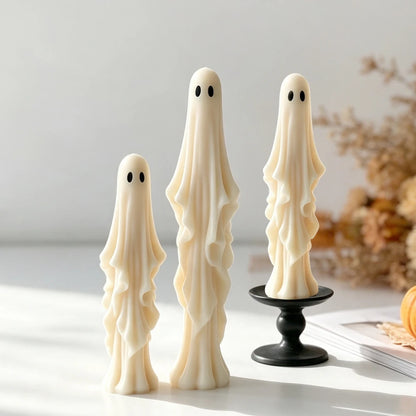 3D Halloween Ghost Skull Pumpkin Candle Silicone Mold DIY for Scented Wax Plaster Resin Soap Spooky Ornament Craft Home Decor Gi