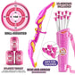 Children's Bow and Arrow Set Archery Toy Set Indoor and Outdoor Toys for Boys and Girls Amusement Equipment Ideal Gift Toys for