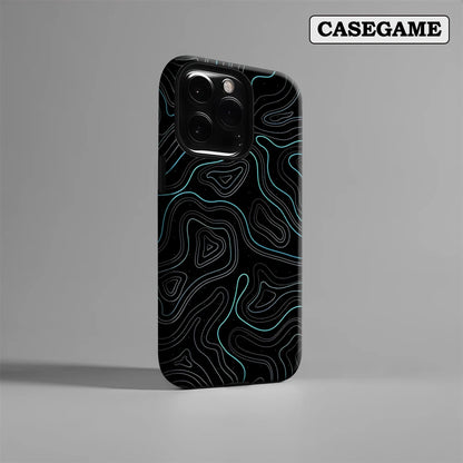 Neon Contours IPhone17 Must-Haves Phone Case for IPhone 17 16 15 14 13 12 Pro Max Plus Double-layer Back Cover INS