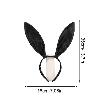 1pc sold color gingham rabbit ear headband in stock headband bunny girl hair clip Halloween rabbit headband