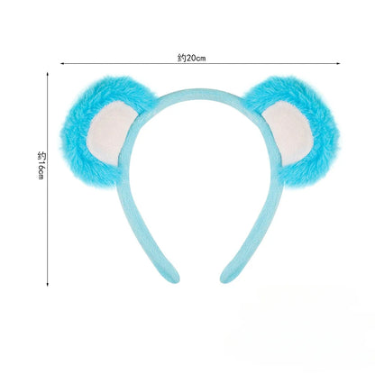 Cute Bear Ears Headband Halloween HairBand Animal Costume Children Adult Party Accessories for Halloween Cosplay