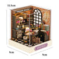Mini Doll House DIY 3D Puzzle Assembly Building Model Toys Home Bedroom Decoration With Furniture Wooden Craft Gifts DollHouses