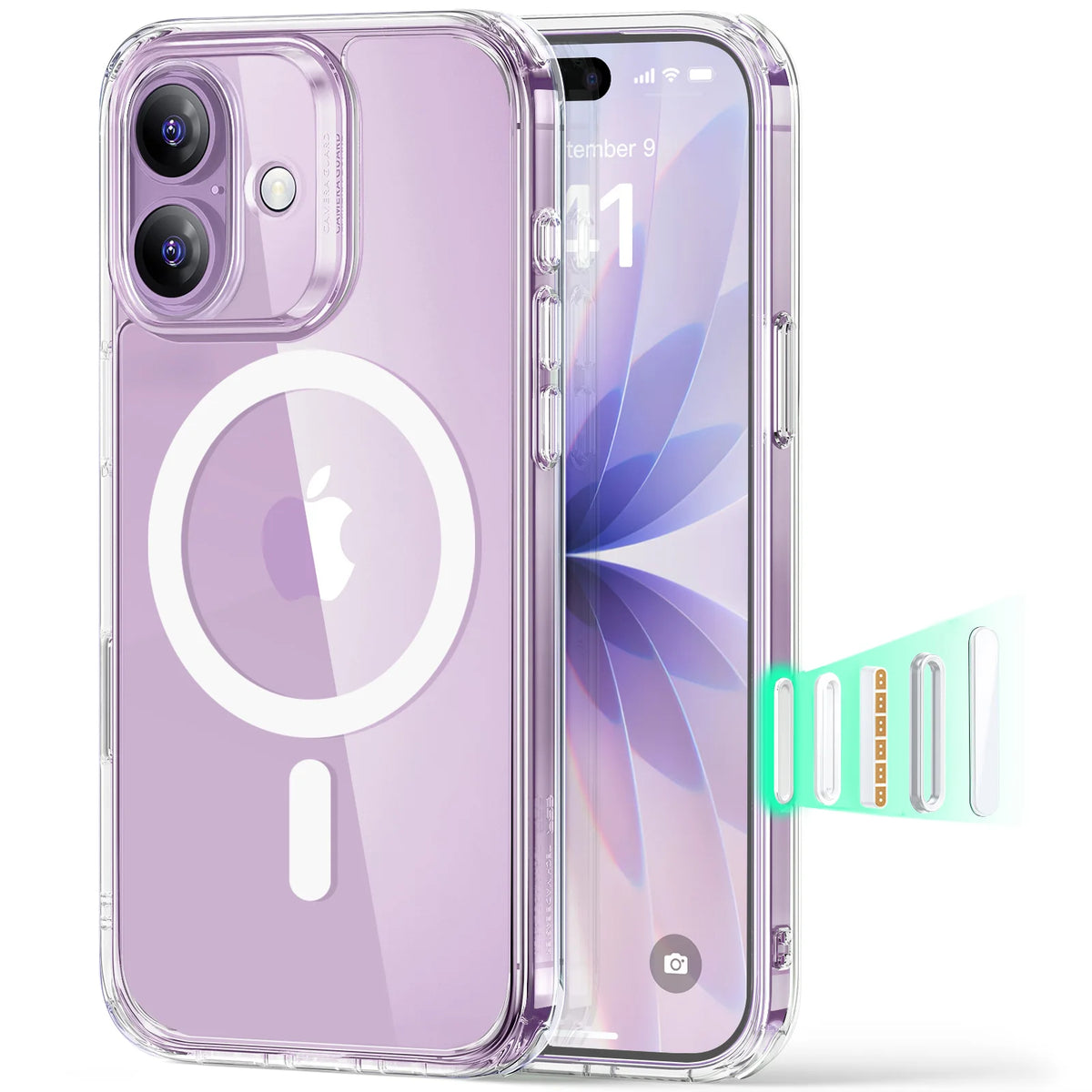 ESR for iPhone 18 Pro Max/18 Pro(2026) Magnetic Phone Case Military-Grade Protection Back Cover for iPhone 17/16/Air Series