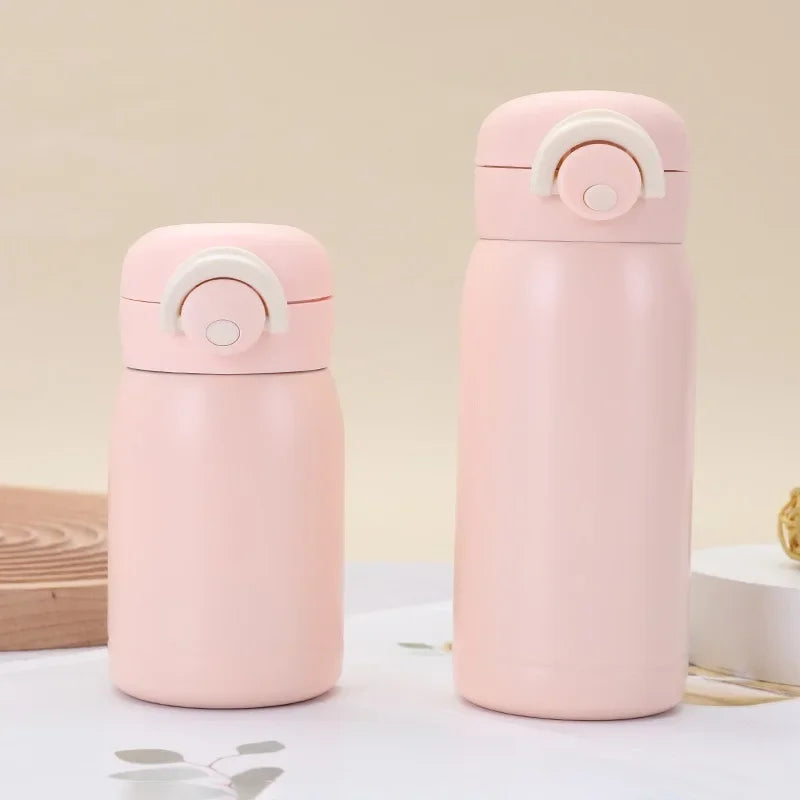Mini Thermos Cup 220ml/350ml Pocket Cup Stainless Steel Thermal Coffee Mug Vacuum Flask Insulated Hot Water Bottle Kids Gift