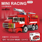 Racing Car Bus Engineering Vehicle Ambulance Pull Back Model Building Blocks Brick Toys Children Boys Compatible With Lego