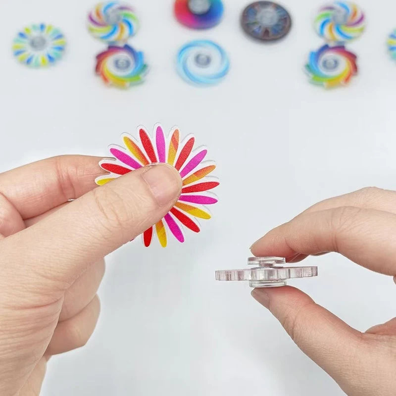 10PCS Fidget Spinners Bulk Anxiety ADHD Stress Relief Toys Party Favors Birthday Gifts for Kids Boys Girls Classroom Prizes