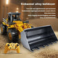 Alloy Remote Control Excavator Toy Car with Lights Sound Effect Electric Excavator Automobile Engineering Vehicle Children Gifts