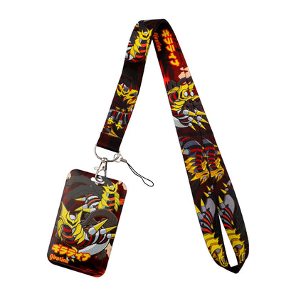 Japanese Anime Monsters Neck Strap Lanyard for Keys Keychain Badge Holder ID Credit Card Pass Mobile Phone Charm Accessories
