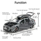 1/32 RS6 Car Model Toy Simulation Alloy Diecast Doors Opened Sound Light Shock Absorption Vehicle Models Ornaments Child Gifts