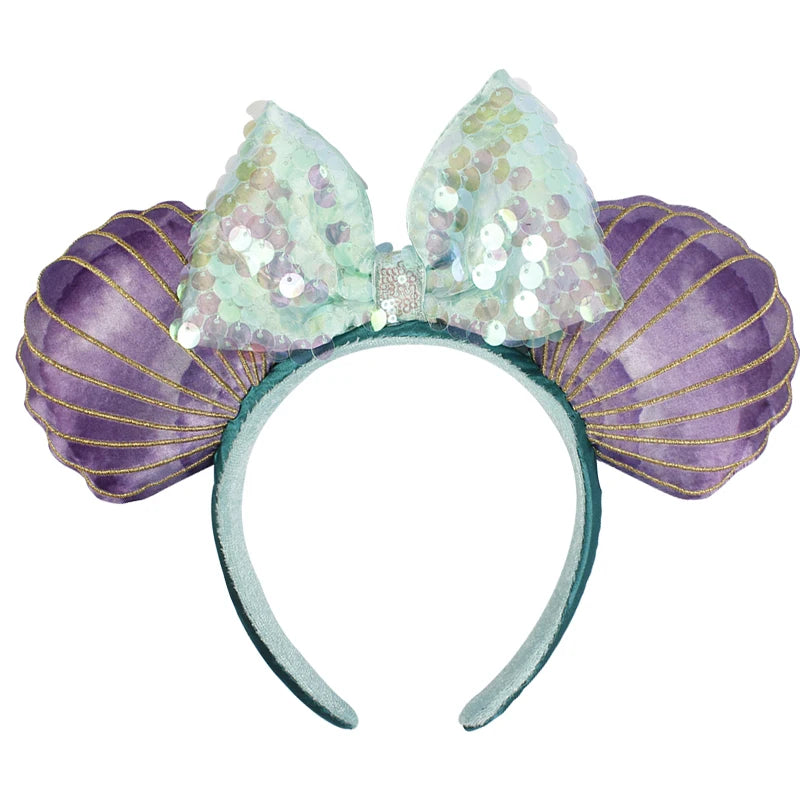 New Halloween Mickey Minnie Mouse Ears Headband Holiday Party Cosplay Hairband EARS COSTUME Plush Adult/Kids Headband Gift
