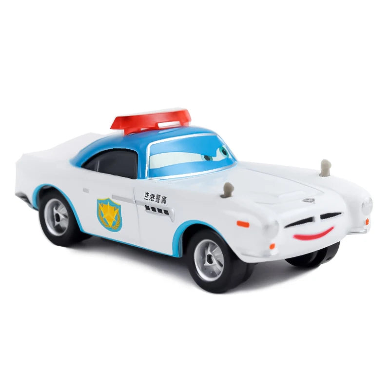 Cars 2 Cars 3 Lightning McQueen Mater Sheriff Flo Ramone Alloy Cars 1:55 Metal Die Casting Model Cars Toys Birthday Gifts