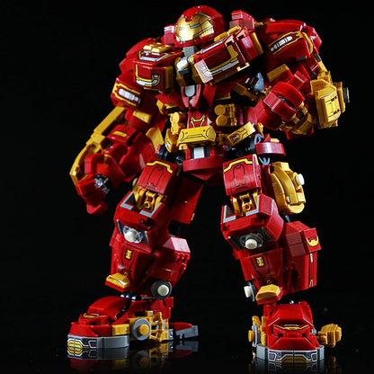 Marvel Superheroes MOC Building Blocks 2000+Pcs Iron Man Bricks Set Ornament Creative Toys Christmas Gifts for Kids Boys Adult