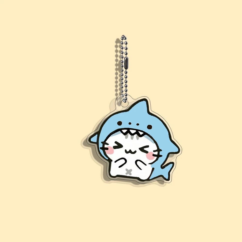 Funny Cat Character Keychain Student Gift Bag Women's Bag Cute Things Gift For Best Friends Wholesale Gifts Kitty