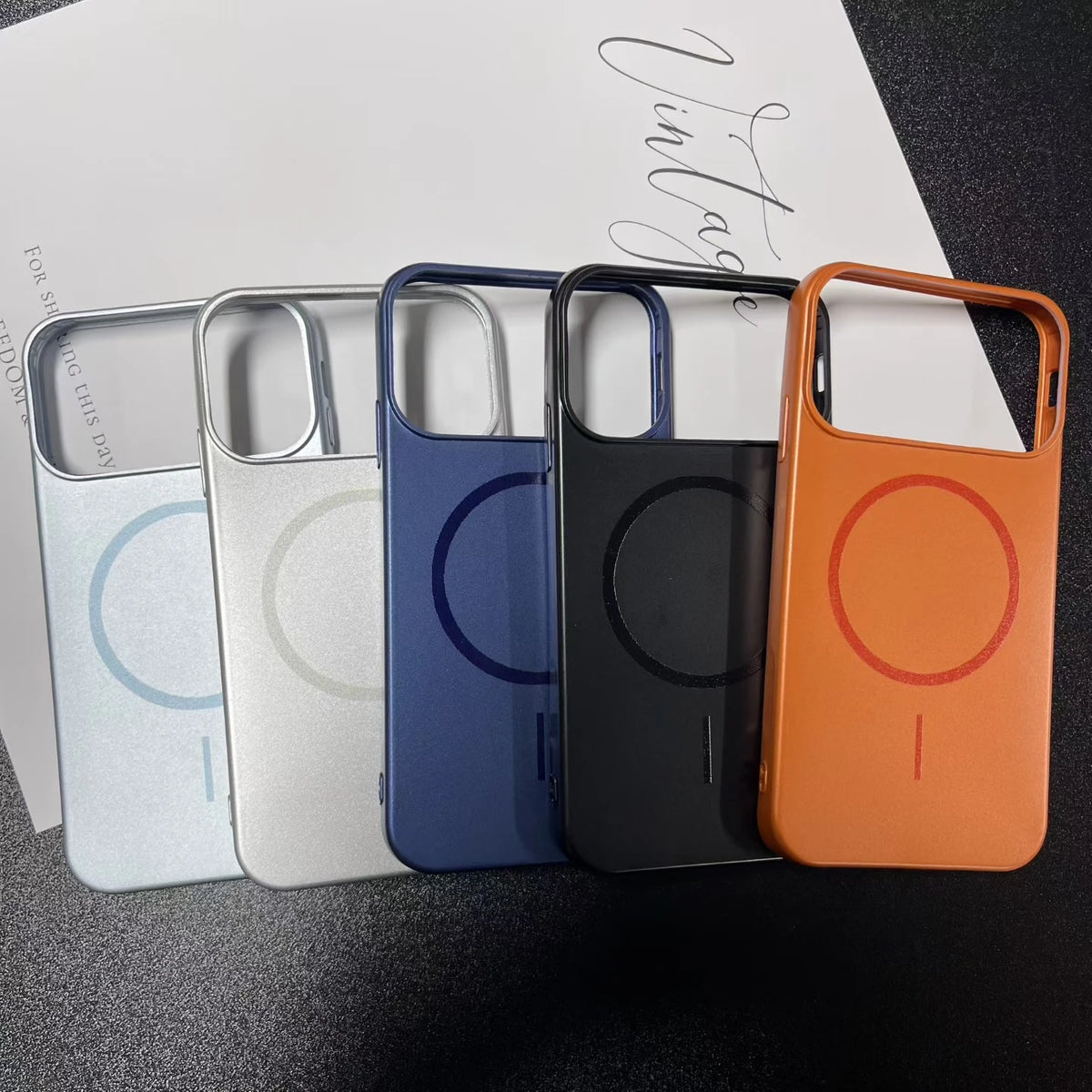 New Matte Case For iPhone XR to 17 Pro or 11 to 17Pro Shockproof Wireless Charging Cover with Magnetic Feature