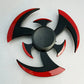 Creative Fidget Spinner Tri Spinner Zinc Alloy Ninja Shuriken Sharingan Hand Spinner Finger Stress Reliever Toys Gifts