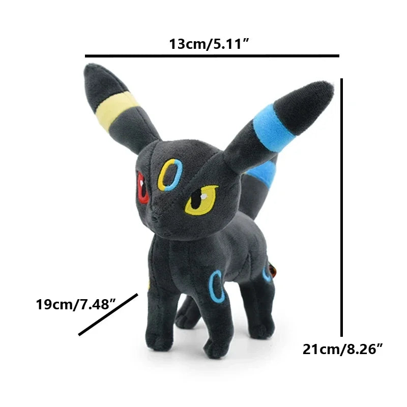 Leafeon Vaporeon Glaceon Sylveon Espeon Umbreon Vaporeon Sylveon Plush Toy Stuffed Animal Collectible Soft Plushies Cartoon Doll