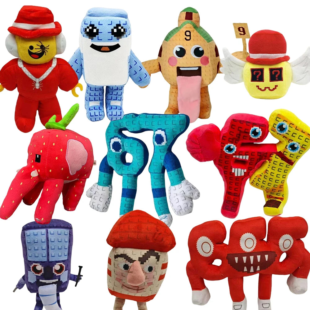 Steal a Brainrot Game Plush Doll Toy Cartoon Cute Soft Chuy Peluche Room Decoration Plush Doll Toy Christmas Gift.