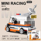 Racing Car Bus Engineering Vehicle Ambulance Pull Back Model Building Blocks Brick Toys Children Boys Compatible With Lego