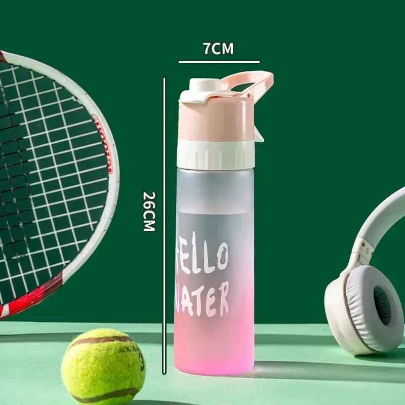 700ml Water Bottle for Girls Outdoor Sport Fitness Water Cup Large Capacity Spray Bottle BPA Free Drinkware Travel Bottles
