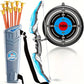 Children's Bow and Arrow Set Archery Toy Set Indoor and Outdoor Toys for Boys and Girls Amusement Equipment Ideal Gift Toys for