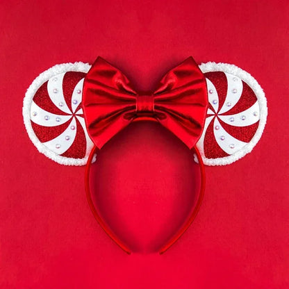Disney Halloween Ear Headbands For Adults Kids Cosplay Bat Skeleton Maleficent Hairband Girls Ghost Women Party Hair Accessories