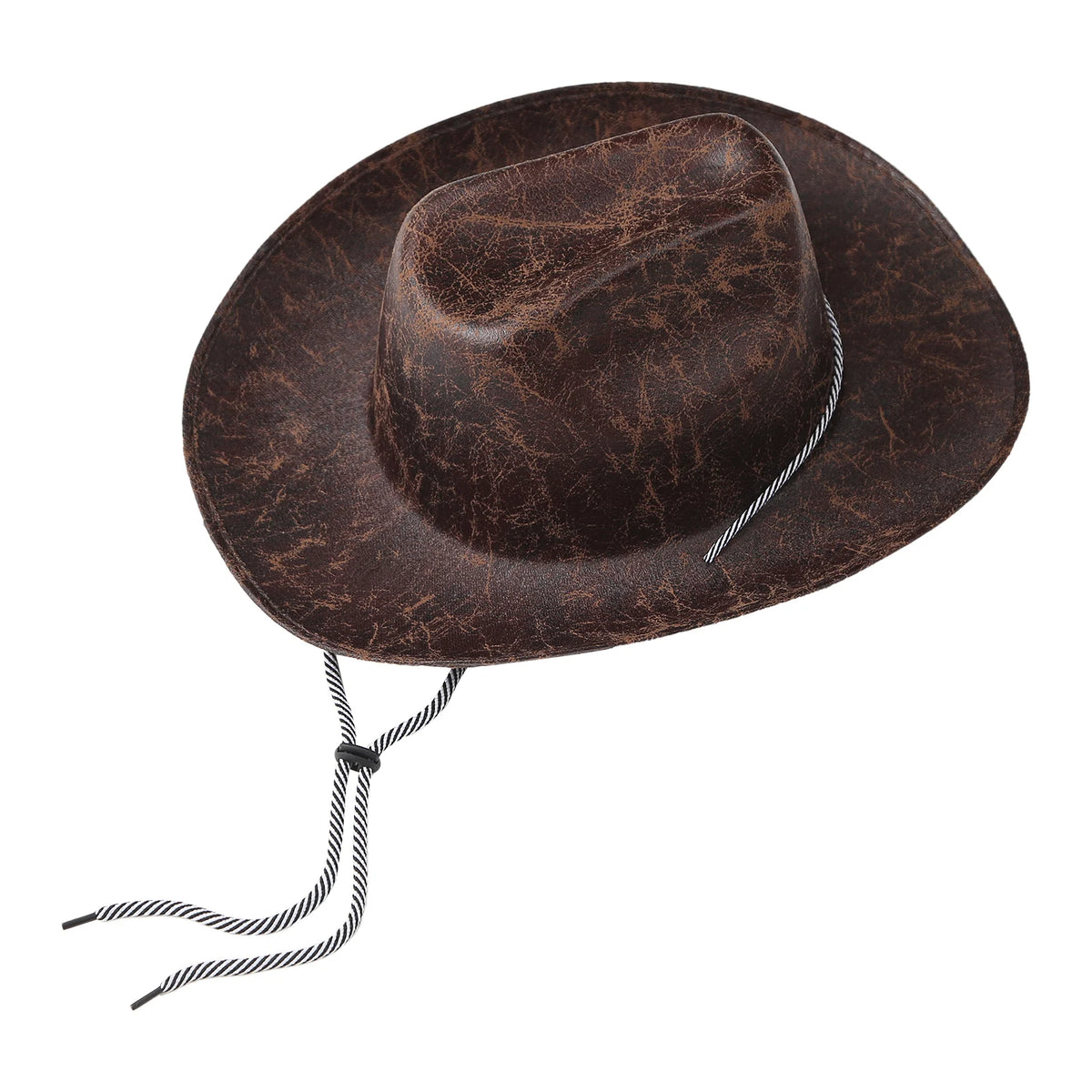 Black Brown Pirate Hat Caribbeans Tricorn Pirate Hat Halloween Cosplay Captain Hat Cap Jacks Sparrows Hat Masquerade Headgear