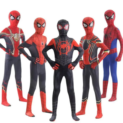 New Hot Full Set Cosplay Costume For Spider Fans Collector Miles Morales Zentai Suit Halloween Christmas Party Birthday Gift