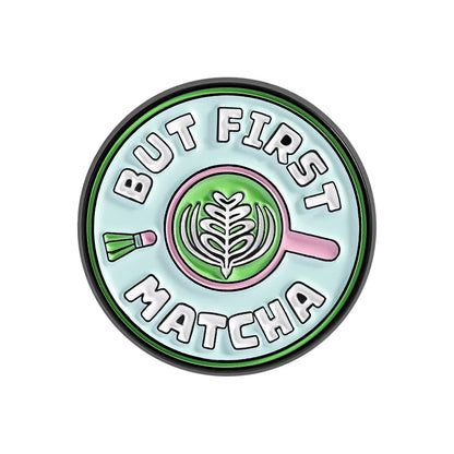 Cartoon Happiness Potion Enamel Pin Matcha Girlie Ghost Coffee Halloween Drink Crush Soda Juice Brooch Lapel Badge Jewelry Gifts