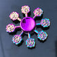 1 piece set colorful fidget spinner for adults zinc alloy stress relief toy office anxiety relief stress relief leisure gift