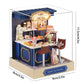 Mini Doll House DIY 3D Puzzle Assembly Building Model Toys Home Bedroom Decoration With Furniture Wooden Craft Gifts DollHouses