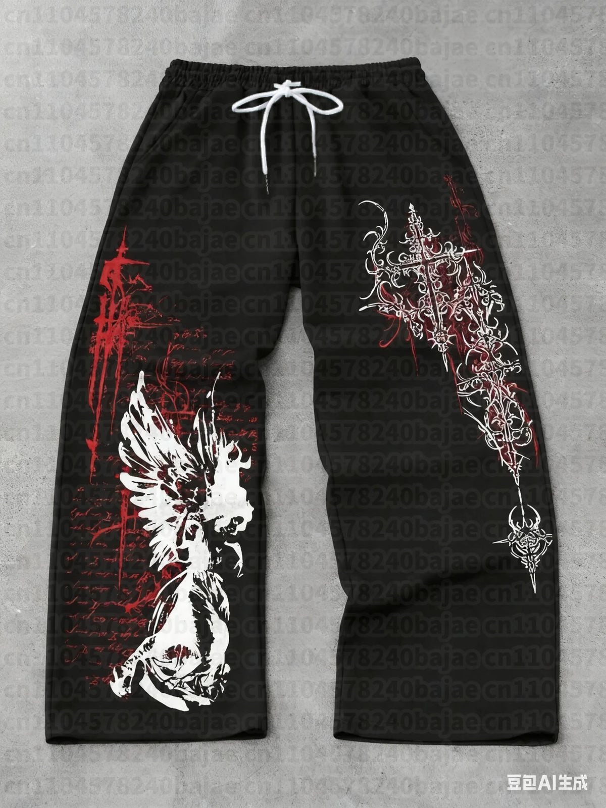 2026 Gothic Punk Vintage Fashionable Breathable Quick Drying Pants Sports and Fitness Pants 3D Printed Sportswear Adult Kids