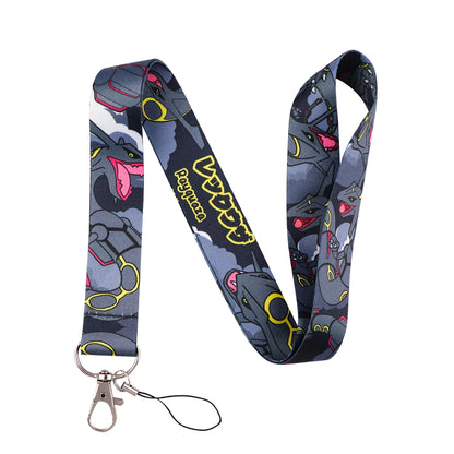 Japanese Anime Monsters Neck Strap Lanyard for Keys Keychain Badge Holder ID Credit Card Pass Mobile Phone Charm Accessories