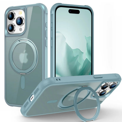 for iPhone 16 15 14 13 12 11 Pro Max Case with 360° Rotatable Magnetic Ring[Compatible with Mag-safe][Invisible Kickstand] Cover