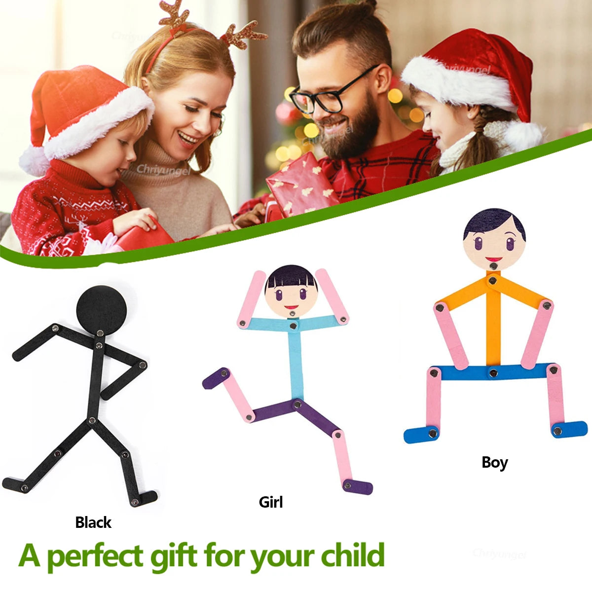 Montessori Material DIY Puzzle Toys Boards Educational Game Early Learning Toy For Children Preschool Fine Motor Training