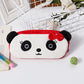 1 PCS 20CM Kawaii Cartoon Animals Plush Pouch Pencil Case Bag Key Chain Coin Purse Wallet Case Pouch Bag School Supplies Gift