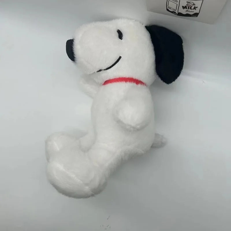 30cm Cartoon Cute Snoopy Plush Toy Pillow Sofa Back Plush Doll Gifts For Children