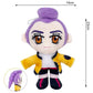 Anime Hunters Plush Cute Purple Tiger Black Hat Magpie With 3 Eyes Monster Hunt Girl Group Stuffed For Fans Gifts