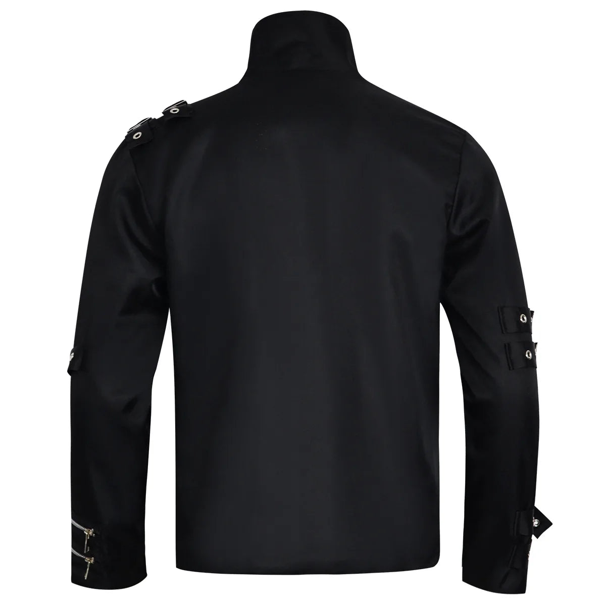 Michael Jackson cosplay Costume BAD Punk Jacket Black Slim BAD Jacket Costume Clothing for Man Adore Stars Impersonator